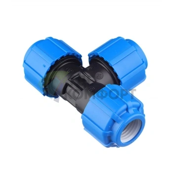 Тройник 20 ПНД Политэк - фото 3