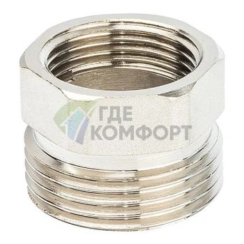 Разъемное соединение STOUT американка ВН с резиновым уплотнением 3/4 никелированное - фото 3