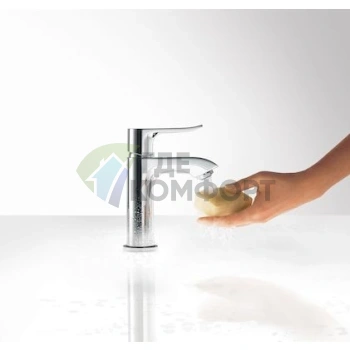 Смеситель для раковины Hansgrohe Metris 31088000 - фото 3
