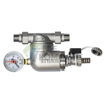 Фильтр Zeissler 100 мкм, с манометром, ZSf.303.0104N 1/2