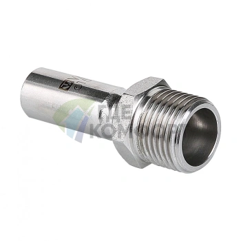 Пресс-вставка с наружной резьбой 54 мм х 2 из нержавеющей стали VTi.906.I.005409 VALTEC (ВАЛТЕК) - фото 1