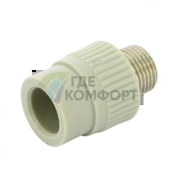 Переходник PPR с наружной резьбой 20x3/4 FV-Plast - фото 3