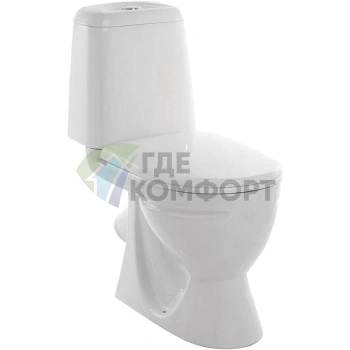 Универсальный унитаз-компакт Sanita Идеал: Комфорт и стиль для вашей ванной