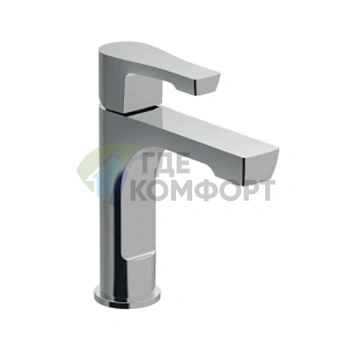 Однорычажный смеситель для раковины SIMAS OSLO с гибкой подводкой, хром (OSMML cr) - фото 1