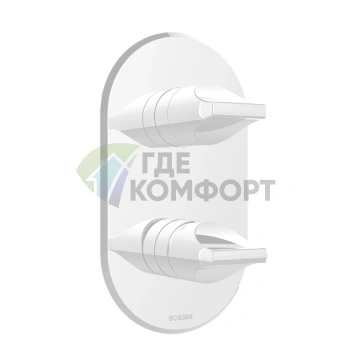 Однорычажный встраиваемый смеситель для душа BOSSINI APICE с переключателем на 2-5 положений (Z00501.045) - фото 1