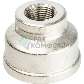 Муфта STOUT ВВ 1 x 3/8 никелированная - фото 2