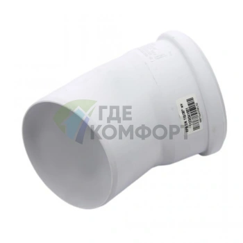 Отвод канализационный Raupiano Plus 110х30° REHAU (РЕХАУ - 11234341001) - фото 1