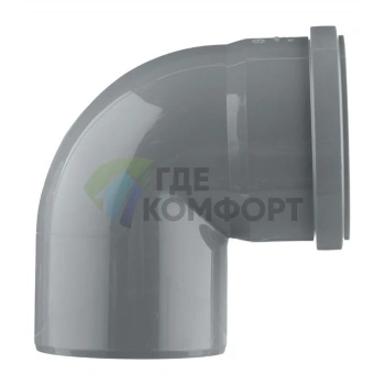 Отвод канализационный HTB 110 90° Ostendorf - фото 1