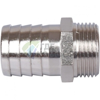 Штуцер НР 3/4x25, никелированный Stout - фото 3