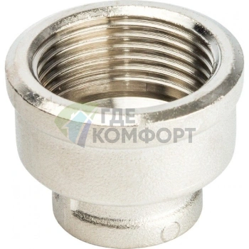 Муфта STOUT ВВ 1 x 3/8 никелированная - фото 3