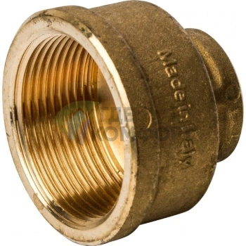 Муфта STOUT ВВ 1 1/2 x 3/4 латунная - фото 4