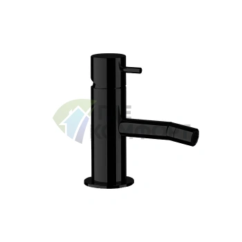 Смеситель для биде Kerasan Nolita черный матовый (922931 Nero matt) - фото 1