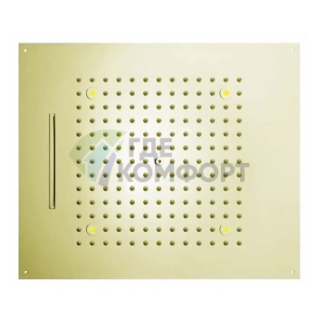 Верхний душ BOSSINI DREAM/2 с LED RGB подсветкой, цветотерапией и золотым покрытием (H38905.021) - фото 1