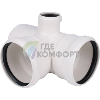 Крестовина двухплоскостная Sinikon КОМФОРТ ПЛЮС D110х110х50х87 левая 512033.k - фото 1