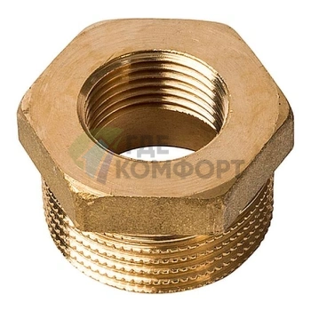 Футорка STOUT 3/4 x 3/8 латунная - фото 1