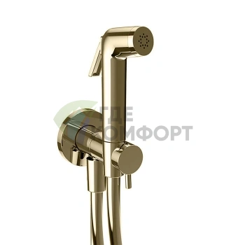 Гигиенический комплект Almar для холодной воды в стиле состаренного никеля (E136003.NB) - фото 1