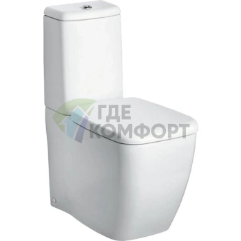 Унитаз-компакт Ideal Standard Ventuno с инсталляцией: стильный дизайн и комфорт (T321501) - фото 1