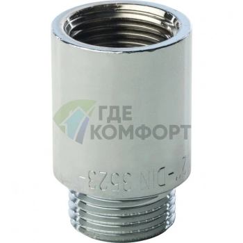 Удлинитель STOUT латунный 1/2 x 30 хромированный - фото 3