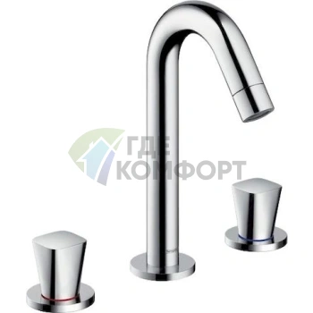Смеситель Hansgrohe Logis 71133000 для раковины: стиль и комфорт в каждом движении - фото 1