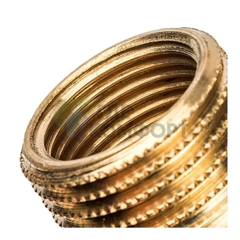 Футорка STOUT 1/2 x 3/8 латунная - фото 4