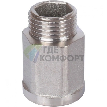 Удлинитель ВН шестигранный 1/2x1/2, никелированный Stout - фото 1