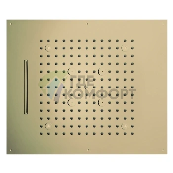 Верхний душ BOSSINI DREAM/3 с LED-подсветкой и 3 режимами душа в цвете античная бронза (H38940.022) - фото 1