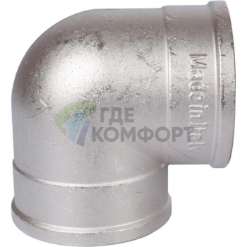 Угольник ВВ 2 1/2 никелированный Stout - фото 1