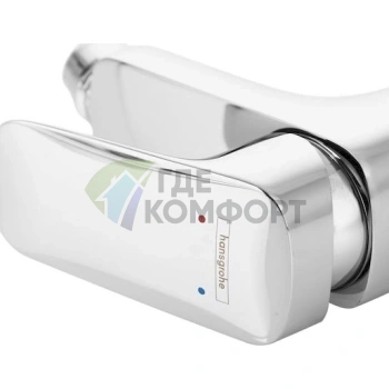 Смеситель Hansgrohe Logis 71204000 для биде с донным клапаном - фото 4