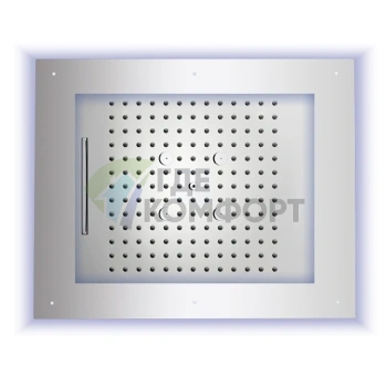 Верхний душ Bossini Frame Multifunctions с хромотерапией и 3 режимами душа (HI0930.030) - фото 1