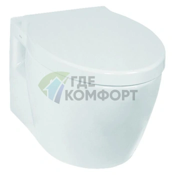 Подвесной унитаз VitrA Sunrise с системой Antidirt и компактным бачком