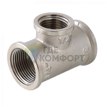 Тройник переходной с внутренней резьбой 1x1/2x1 Valtec - фото 3