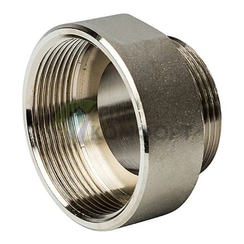 Переходник STOUT ВН 2 x 1 1/2 внутренняя/наружная резьба никелированный - фото 3