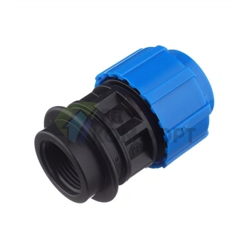 Муфта с внутренней резьбой 25x3/4 ПНД Политэк - фото 3