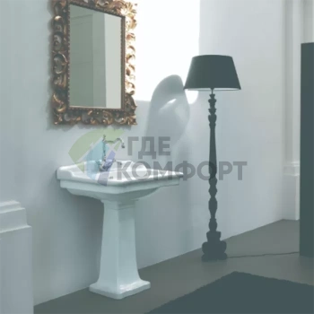 Artceram HERMITAGE консоль 112х63см с 1 отв под смеситель + крепеж цвет белый - фото 1