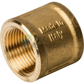 Муфта STOUT ВВ 3/4 внутренняя резьба латунная - фото 4
