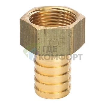 Штуцер с внутренней резьбой STOUT ВР 3/4 x 20 - фото 1