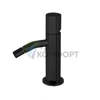 Смеситель для биде FIMA Carlo Frattini So без ручки с донным клапаном, черный матовый (F3182NS) - фото 1