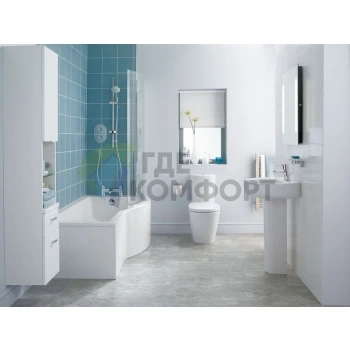 Унитаз-компакт Ideal Standard Connect Arc с эргономичным дизайном (E803601) - фото 4