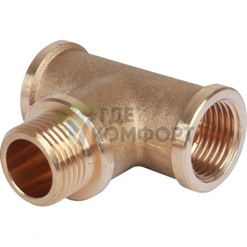 Тройник ВНВ 1/2x1/2x1/2 Stout - фото 1