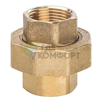 Разъемное соединение STOUT с внутренней резьбой американка ВB 3/4 латунное - фото 1