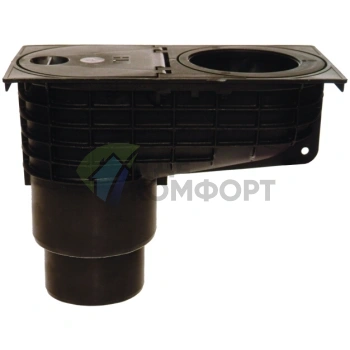 Трап HL660E уличный для отвода в ливневую канализацию воды от наружных ливнестоков - фото 1