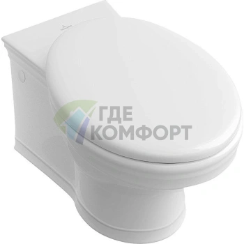 Подвесной унитаз Villeroy & Boch Amadea 7C96 B0R1 Alpin