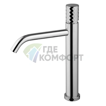 Смеситель для раковины FIMA Carlo Frattini SPILLO TECH с донным клапаном click-clack (F3031LXSXCR) - фото 1