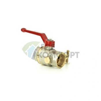 Шаровой кран Danfoss BVR-D резьба латунь рукоятка (Данфосс)
