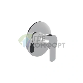 Встроенный однорычажный смеситель для душа SIMAS BERLIN хром (BEMMDI cr) - фото 1