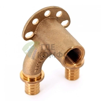 Угольник настенный с внутренней резьбой 20-Rp 1/2-20 RX+ REHAU (РЕХАУ - 14562711001) - фото 2