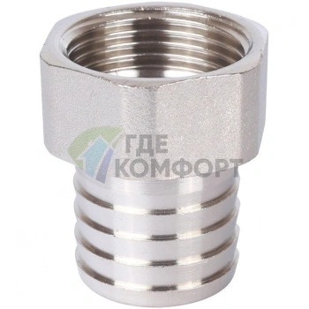 Штуцер ВР 1x30, никелированный Stout - фото 1