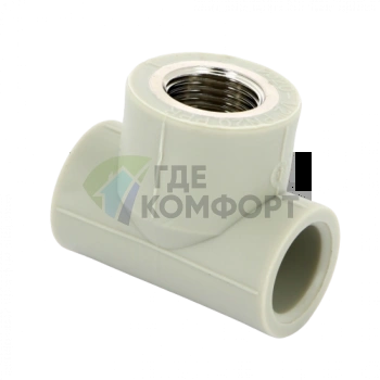 Тройник PPR с внутренней резьбой 20x1/2 FV-Plast - фото 1