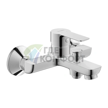 Настенный смеситель для ванной Duravit A.1 в хроме (A15230000010) - фото 1