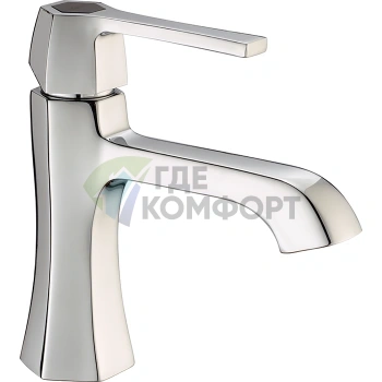 Смеситель CISAL Cherie для раковины однорычажный хром/черный матовый (CH0005446T) - фото 1